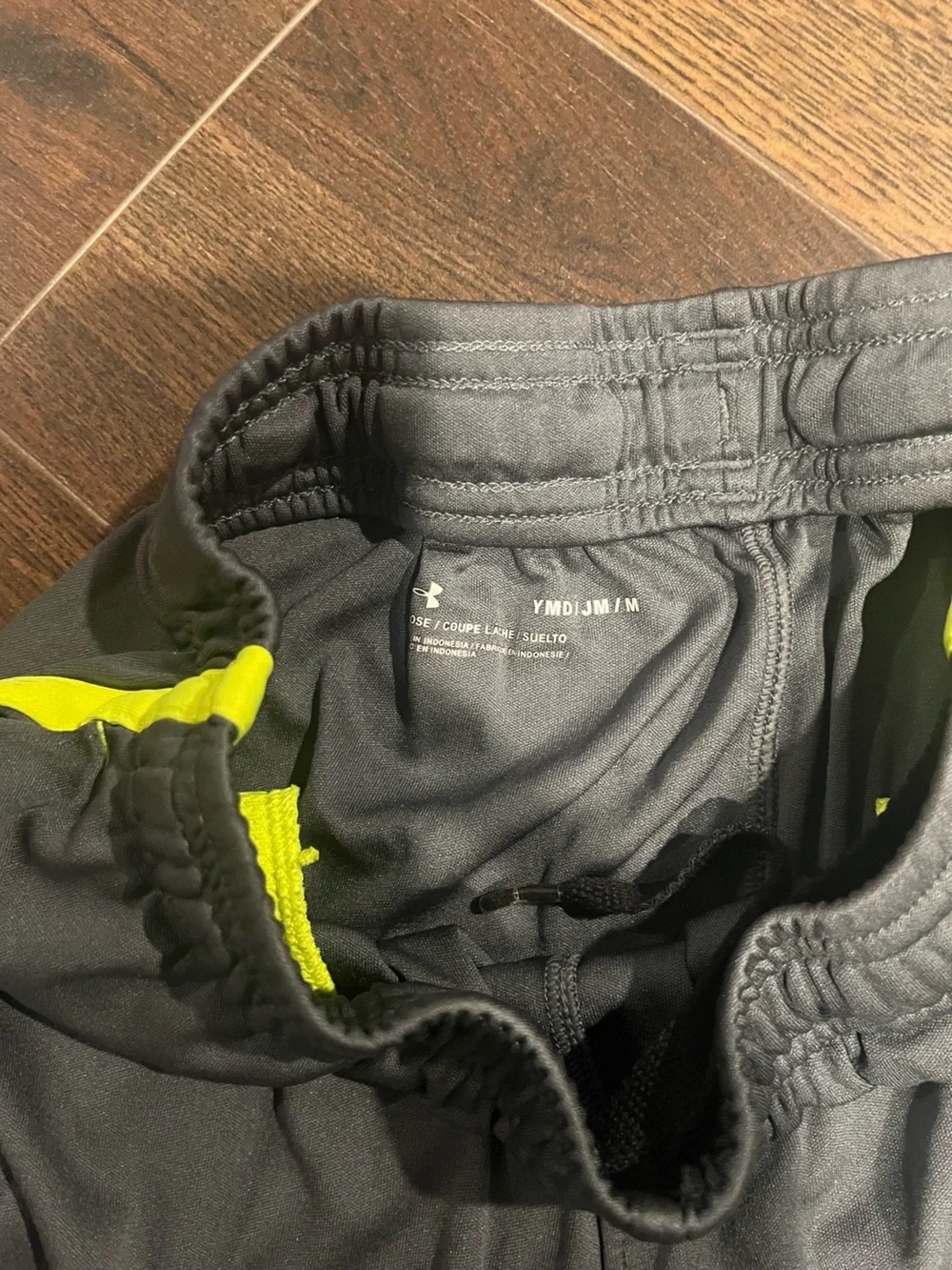 5 Pairs of Boys Athletic Shorts Size Medium- Nike, Under Armour and Adidas